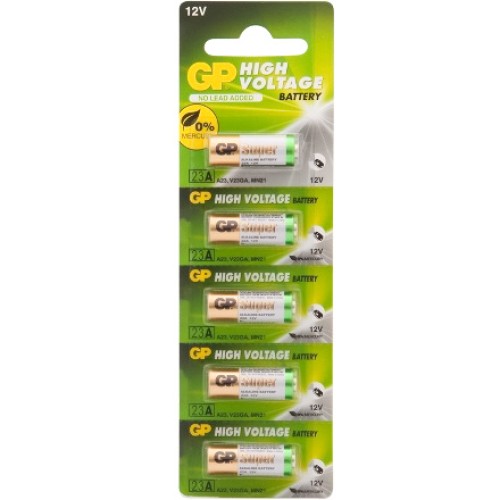 Элемент питания alkaline 23A/BC5 GP Блистер (5 шт.) (1/20 упак.) АКЦИЯ в Екатеринбург — Uralhoz.ru