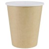 Стакан ГН 185 мл (d-73 мм) бумажный КРАФТ - печать (60/1500 шт.) ViRiDo в Екатеринбург — Uralhoz.ru