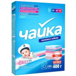Стиральный порошок 0,4 кг Чайка-автомат Детский (1/18 шт.)