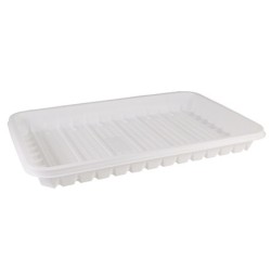 Лоток П/П (229х150х23 мм) 1 кг UpaxUnity белый (100/1000 шт.)