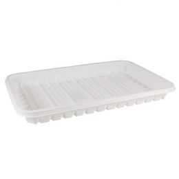 Лоток П/П (229х150х23 мм) 1 кг UpaxUnity белый (100/1000 шт.)