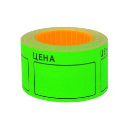 Лента 40х50 Цена зеленая (5/100 шт.)
