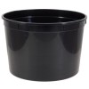 Контейнер круглый 500 мл (Н-79, D-112) Пласт-Сервис Плюс ЧЕРНЫЙ (50/500 шт.) б/к в Екатеринбург — Uralhoz.ru