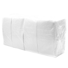 Салфетка 33х33 (2 сл.)Сложение-1/8 по 200 белый (1/9 шт.)