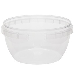 Контейнер плошка 360 мл (Н-57, D-105) V-cap (300 шт.) б/к