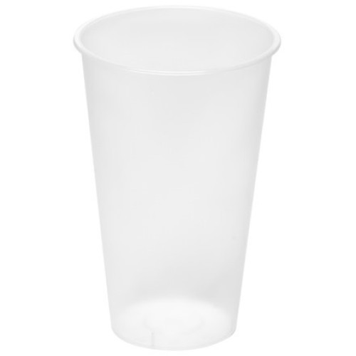 Стакан 500 мл одноразовый (d-90 мм) ВЗЛП (20/400 шт.) 1021п матовый в Екатеринбург — Uralhoz.ru