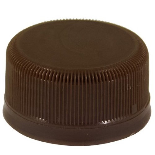 Крышка для бутылки ПЭТ рсо 1881 (низкое горло) (коричневая) (200/5000 шт.) АКЦИЯ в Екатеринбург — Uralhoz.ru