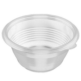 Тарелка суповая D144, 500 мл ПП прозрачная ПР-МС-500 (540 шт.) Протэк АКЦИЯ