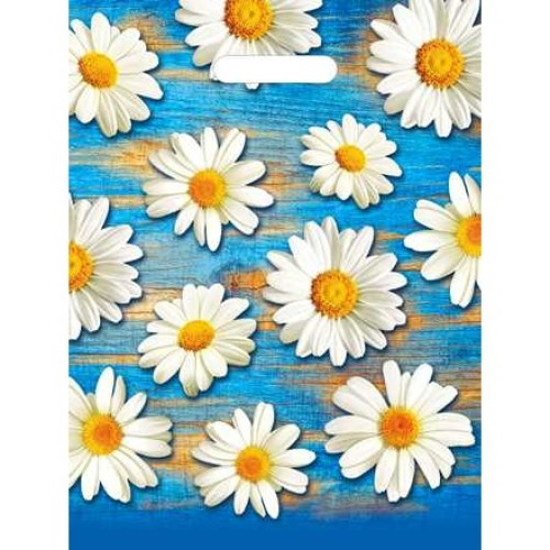 Пакет с прорубной ручкой ПВД 30х40 (35 мкм) Полли (50/1000 шт.) Интерпак в Екатеринбург — Uralhoz.ru