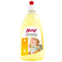 Средство моющее для посуды 5,0 л. НИКА с первых дней жизни (1/4 шт.)