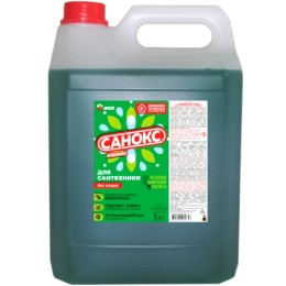 Средство для сантехники 5,0 л Санокс (1/3 шт.)