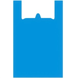 Пакет-майка ПНД 45+22х70 (18 мкм) синяя СОЮЗ ПАКЕТ (100/1000 шт.)