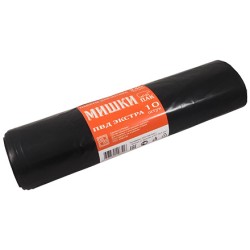 Мешок д/мусора ПВД 240 л (10 шт.) рулон Мишки (1/10 шт.)