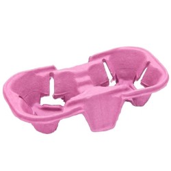 Держатель на 2 стакана РОЗОВЫЙ (150 шт.)