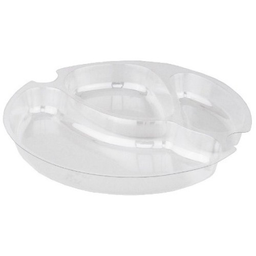 СпК-190 (d-171) (PET) Менажница к контейнеру прозрачная ПолиЭР (300 шт.) в Екатеринбург — Uralhoz.ru