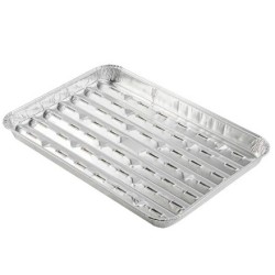 Форма алюм. для БАРБЕКЮ (342х228/328х214, h-24 мм, V-1400 мл) (25/150 шт.) Горница 410-013