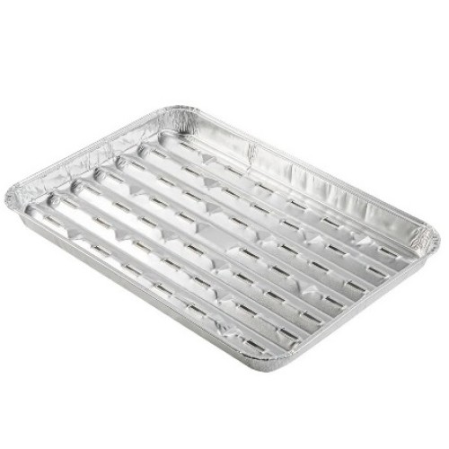 Форма алюм. для БАРБЕКЮ (342х228/328х214, h-24 мм, V-1400 мл) (25/150 шт.) Горница 410-013 в Екатеринбург — Uralhoz.ru