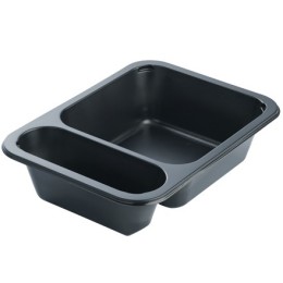 Контейнер под запайку (187х137х45) 20/80 UpaxUnity 125/500 мл (80/480 шт.) ЧЕРНЫЙ