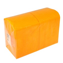 Салфетка 24х24 (1 сл.) 400 желтая Интенсив Форест (1/15 шт.)