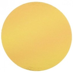 Подносы круг. (0,8 мм) Кондитер d-220 золото (100 шт.)