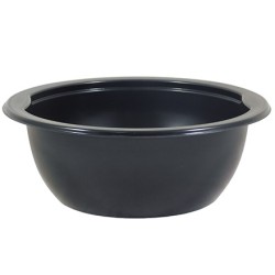 Контейнер под запайку круглый (150х55) 500 мл черный (140/560 шт.) Южуралпак