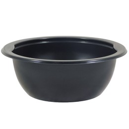 Контейнер под запайку круглый (150х55) 500 мл черный (140/560 шт.) Южуралпак