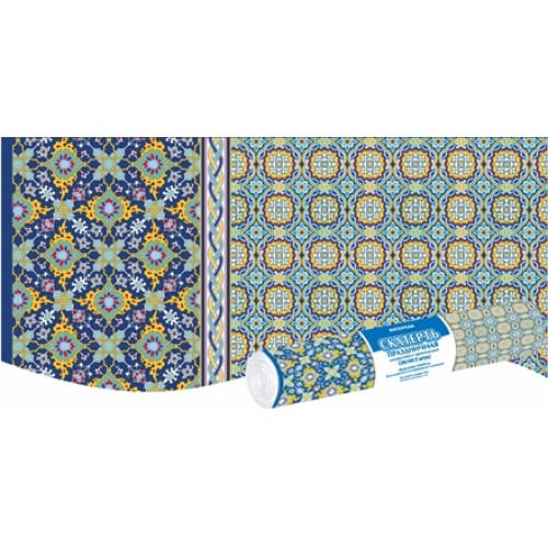 Скатерть в рулоне ПВД 120х160 (35 мкм) Самарканд (5 шт.) (1/25 шт.) Интерпак в Екатеринбург — Uralhoz.ru