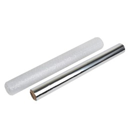 Фольга алюминиевая (11 мкм) универсал 440 мм х 80 Эконом (1/8 шт.)