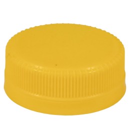 Крышка для бутылки ПЭТ d-3,8 см (МОЛОЧНАЯ) Желтая (50/3000 шт.)