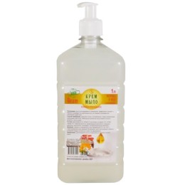 Мыло жидкое 1,0 л антибак. КРЕМ Brum с дозатором (1/16 шт.)