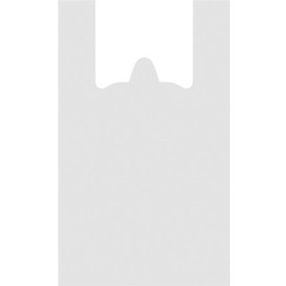 Пакет-майка ПНД  в рулоне (БЕЗ ВТУЛКИ) 25+13х40 (10 мкм) (100) прозрачная (5/30 упак)