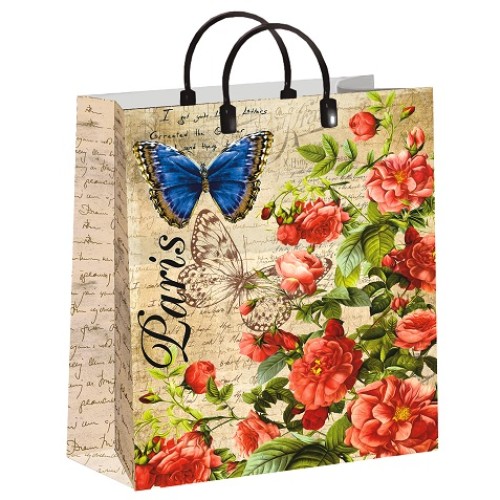 Пакет мягкий пластик 30х40 (150 мкм) Парижанка лам. (10/40 шт.) Интерпак в Екатеринбург — Uralhoz.ru