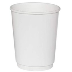 Стакан ГН 250 мл (d-80 мм) бумажный, 2-х сл. БЕЛЫЙ (30/600 шт.) Экопак