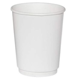 Стакан ГН 250 мл (d-80 мм) бумажный, 2-х сл. БЕЛЫЙ (30/600 шт.) Экопак