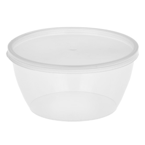 Контейнер плошка 360 мл (Н-55, D-112) Kop-upak (500 шт.) комплект в Екатеринбург — Uralhoz.ru