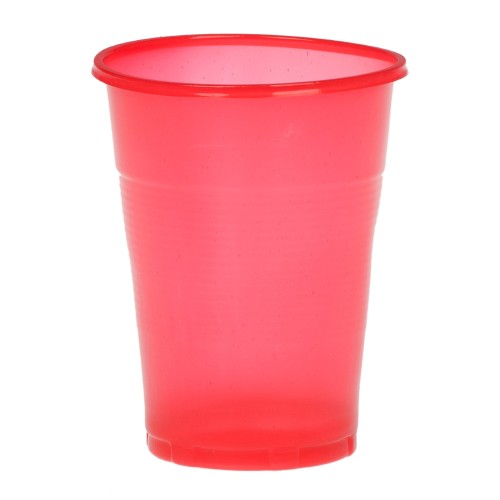 Стакан 200 мл одноразовый (красный) МОПС (100/4200 шт.) в Екатеринбург — Uralhoz.ru