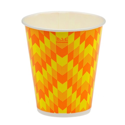 Стакан ХН 300 мл (d-90 мм) бумажный Зиг-Заг (50/800 шт.) ViRiDo в Екатеринбург — Uralhoz.ru