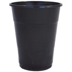 Стакан 200 мл одноразовый (черный) МОПС (100/4200 шт.)