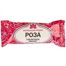 Мыло туалетное  75 г Роза АГРОПРОМ-ЮГ (1/87 шт.)