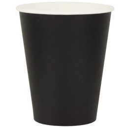 Стакан ГН 180/200 мл (d-73 мм) бумажный Черный (1500 шт.) ViRiDo
