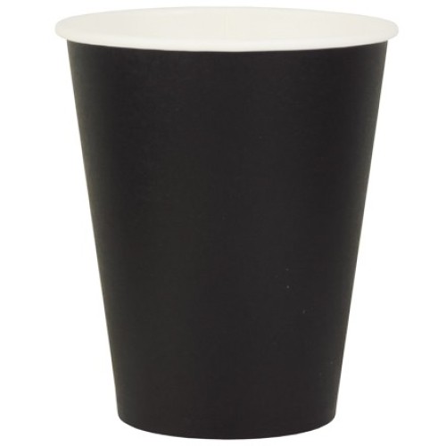 Стакан ГН 180/200 мл (d-73 мм) бумажный Черный (1500 шт.) ViRiDo в Екатеринбург — Uralhoz.ru