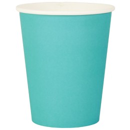 Стакан ГН 250 мл (d-80 мм) бумажный Бирюзовый (50/1000 шт.) ЛигаПак