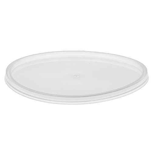 Крышка к круглому контейнеру (D-112) Пласт-Сервис Плюс (50/500 шт.) в Екатеринбург — Uralhoz.ru