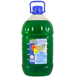 Средство моющее для посуды 5,0 л КЛЕР Яблоко (1/2 шт.)