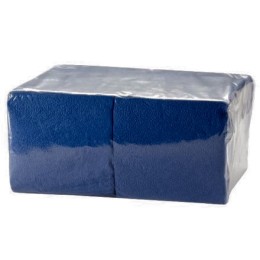 Салфетка 24х24 (1 сл.) 400 синяя Бигпак Интенсив Оригами (1/12 шт.)
