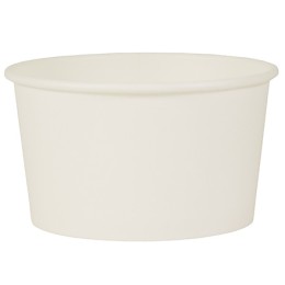 Креманка бумажная (90 мм) 180 мл ДНО белое (50/800 шт.) ViRiDo