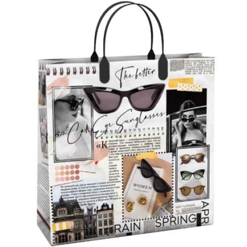 Пакет мягкий пластик 30х30 (150 мкм) Люкс лам. (10/40 шт.) Интерпак в Екатеринбург — Uralhoz.ru