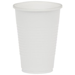 Стакан 200 мл одноразовый (белый) Эконом ИнтроПластик (100/3000 шт.)