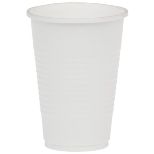 Стакан 200 мл одноразовый (белый) Эконом ИнтроПластик (100/3000 шт.) в Екатеринбург — Uralhoz.ru