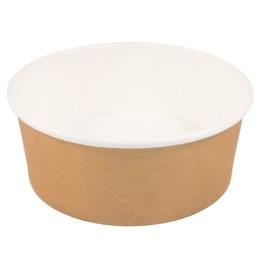 Упаковка круглая 1000 мл Round Bowl ДНО КРАФТ d-150, h-77 (45/270 шт.) OSQ